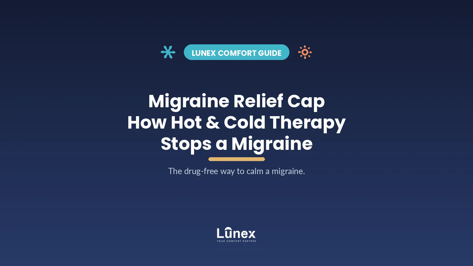 Migraine Relief Cap: How Hot & Cold Therapy Actually Stops a Migraine