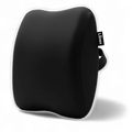 Lunex Car Neck Rest Pillow with memory foam support attached to car seat headrest
