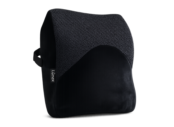 Lunex Black Neck Rest Pillow for Car Seats