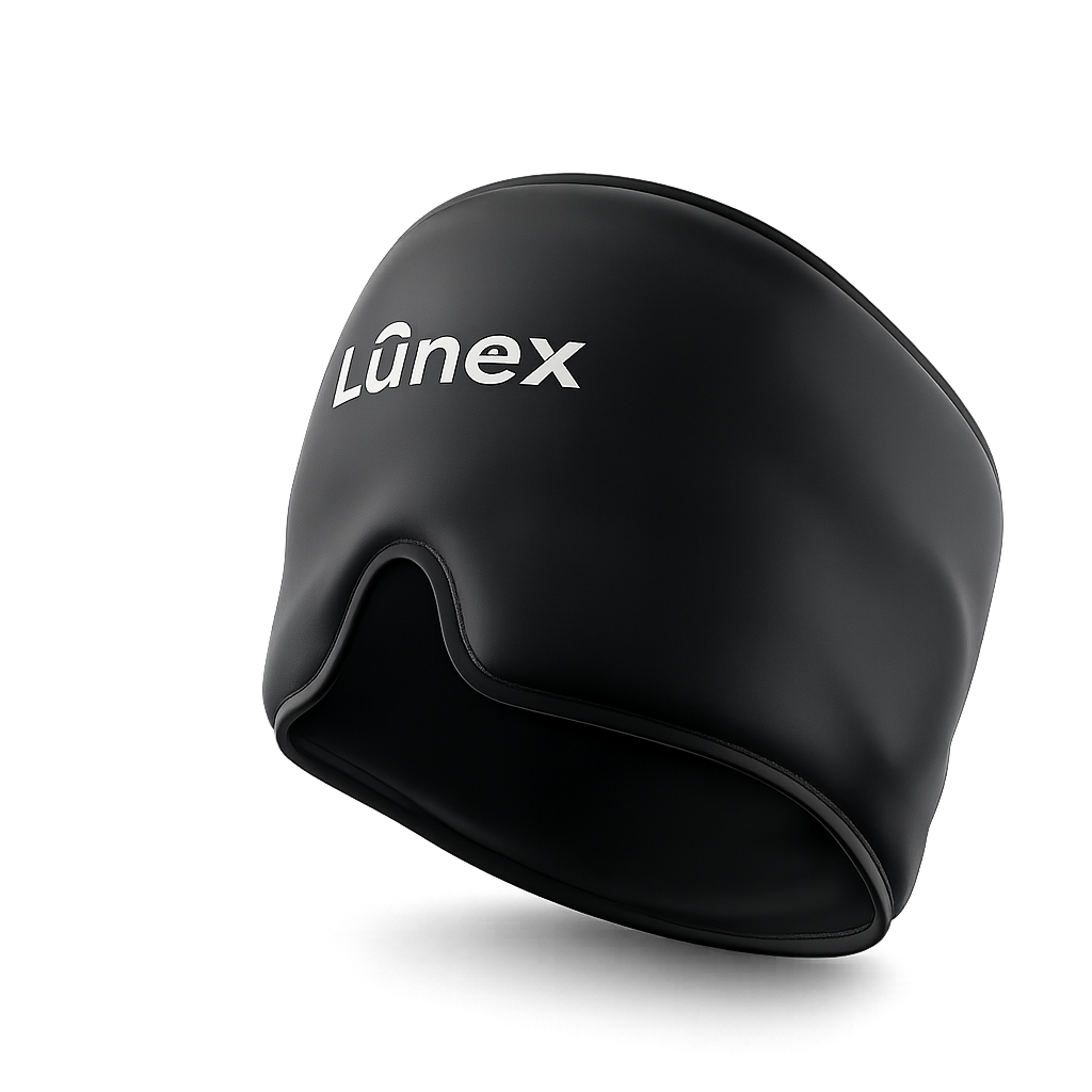 Lunex Black Migraine Cap